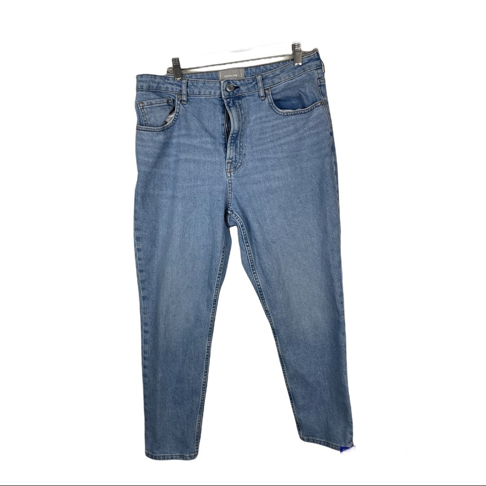 Everlane Curvy Jeans Blue Ankle 32